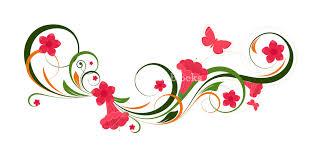 Decorative flower used as a visual accent